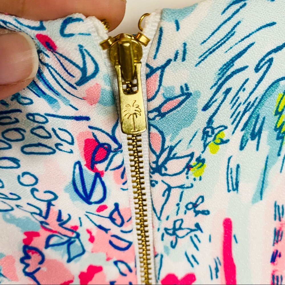 Lilly Pulitzer Marli Shift Dress Postcard Positano - Picture 8 of 11